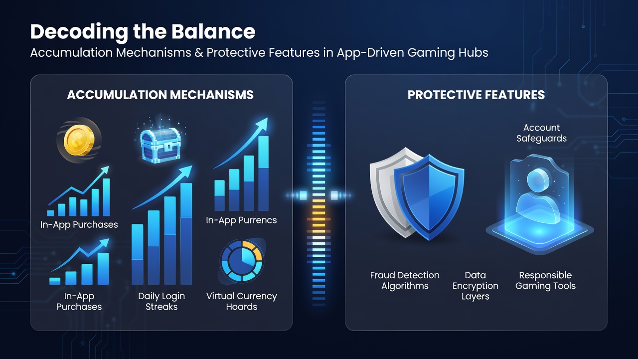 Schutzfunktionen und Akkumulationsbalance in Gaming-Apps