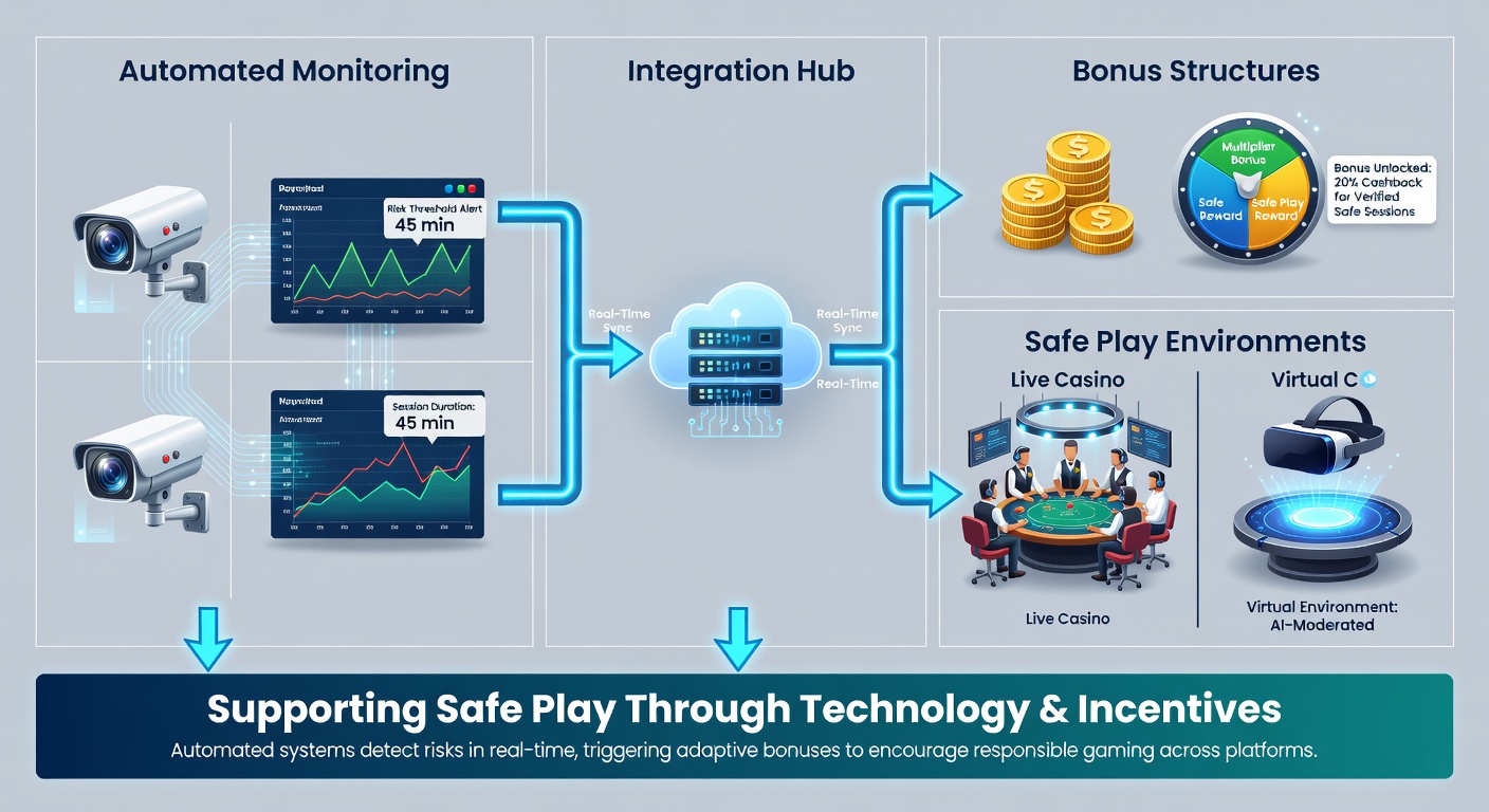 Integration von Bonusstrukturen und sicherem Spiel in virtuellen Casinos