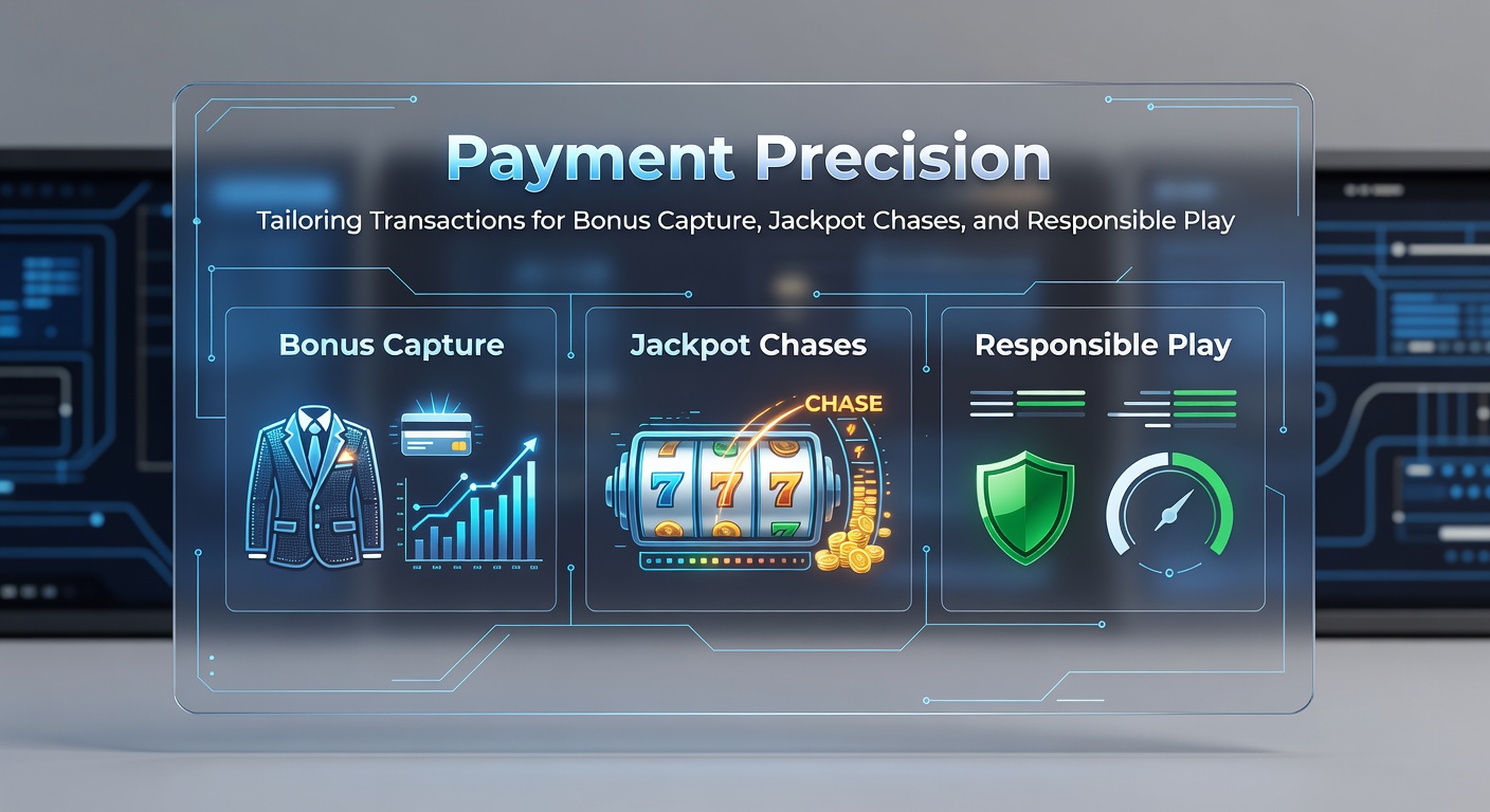 Grafik zeigt präzise Zahlungsmethoden in Online-Casinos mit Icons für Bonusse, Jackpots und Limits