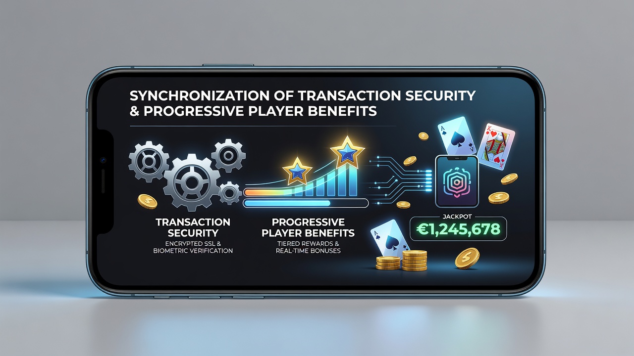 Mobile Casino-App mit synchronisierten Sicherheits- und Belohnungsfunktionen
