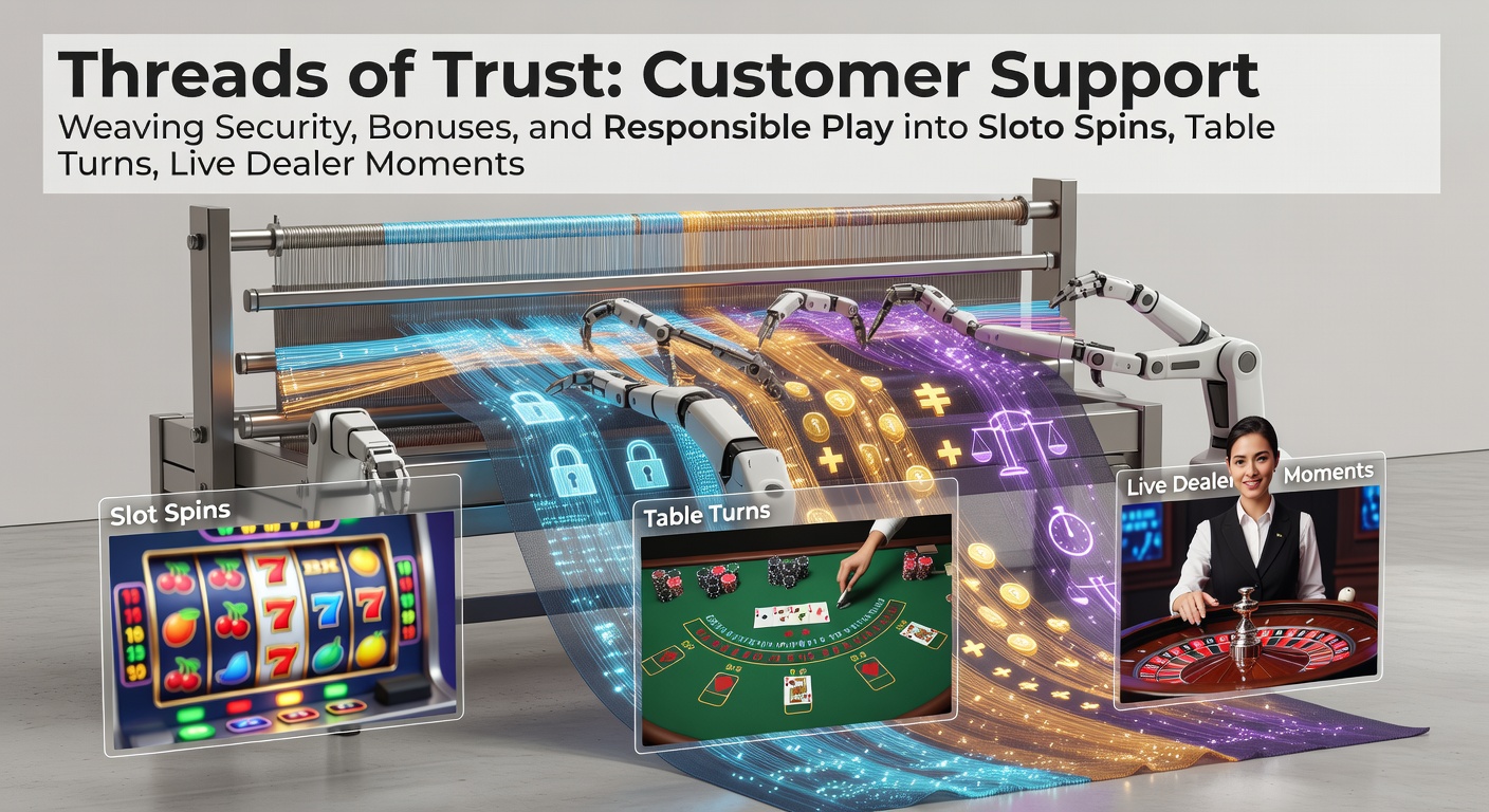 Kundensupport-Team hilft bei Slot-Sicherheit und Bonus-Freischaltung in einem modernen Online-Casino-Setup